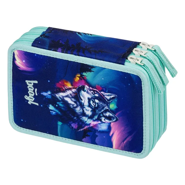 baagl-aurora-trousse-scolaire-3-compartiments-vide image 1