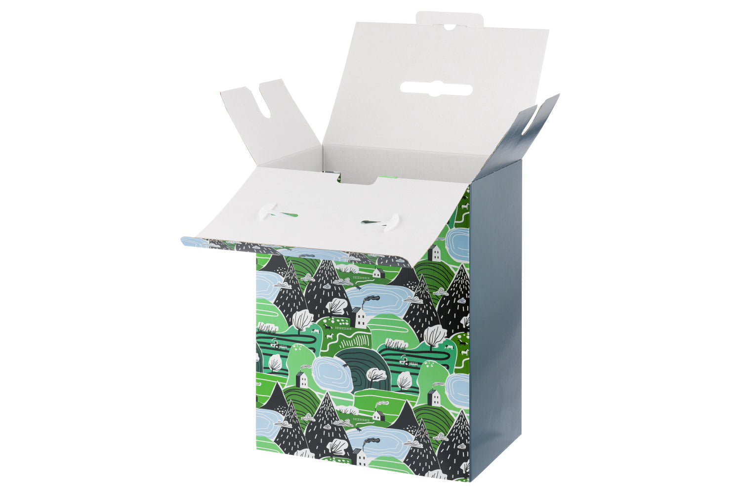 baagl-landscape-boite-cadeau-carton-rangement-jouets image 2