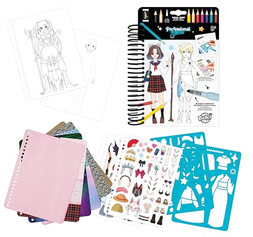 buki-carnet-de-mode-manga-cm201-carnet-dessin-a5-30-pages image 7