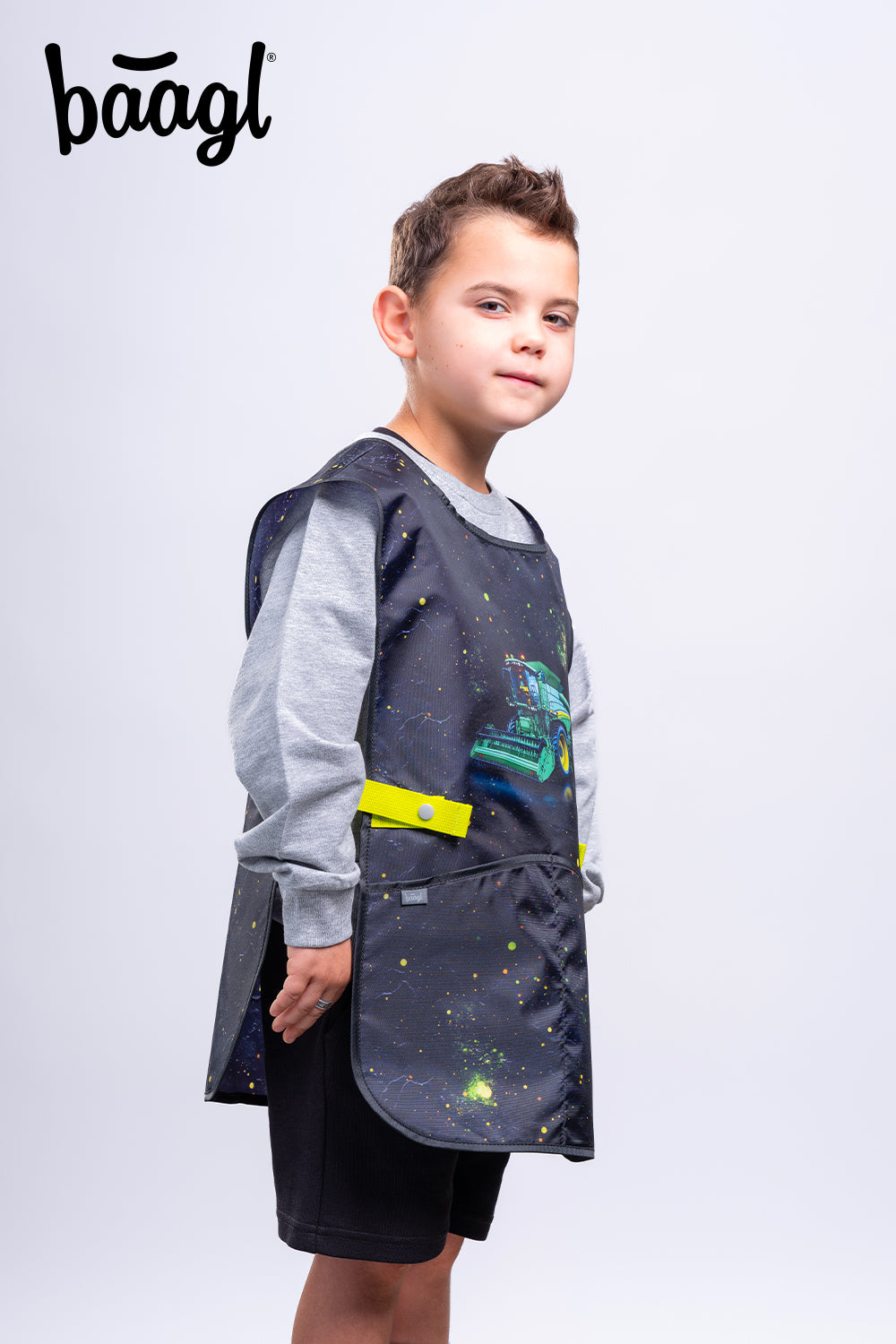 baagl-tractor-tablier-enfant-lavable-2-poches image 6