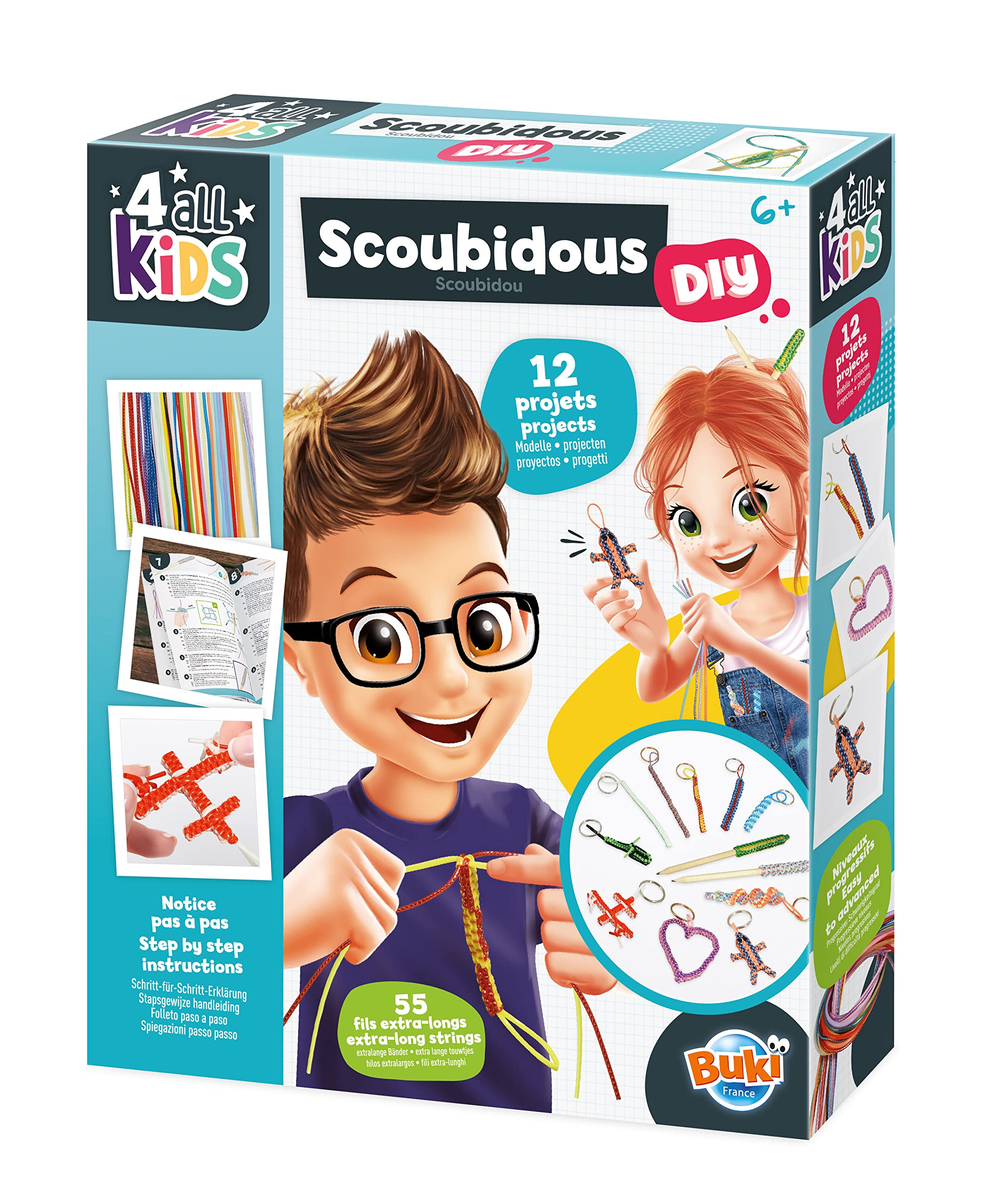 buki-cr-atif-fk002-kit-scoubidous-55-fils-d-s-6-ans image 1
