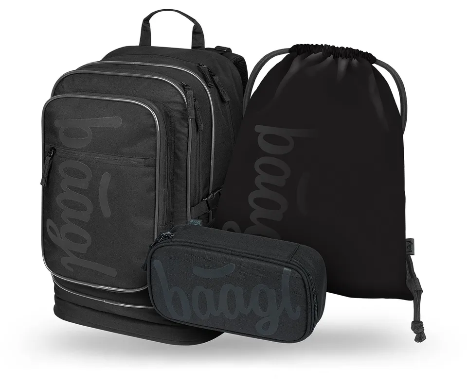 baagl-cubic-uni-black-ensemble-scolaire-noir-recycl image 1