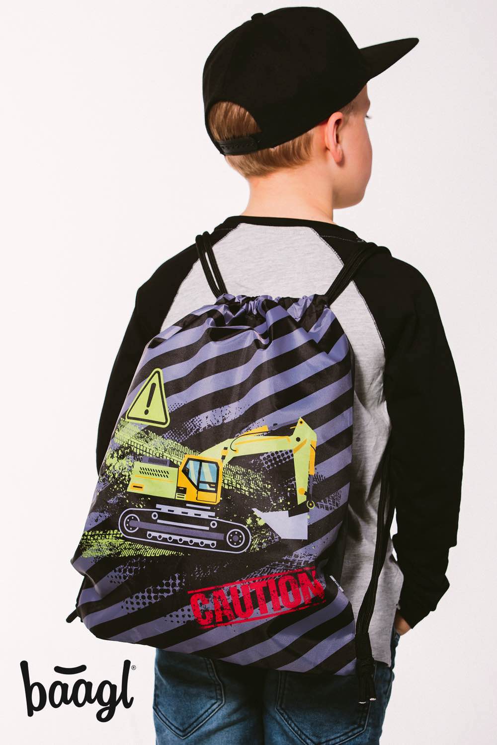 baagl-digger-sac-gym-enfant-lavable-cordons image 5