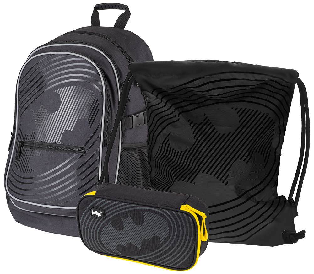 baagl-core-batman-ensemble-scolaire-3-pi-ces-cartable image 1