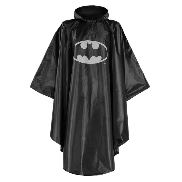 baagl-batman-logo-poncho-de-pluie-xl-170-190-cm image 1