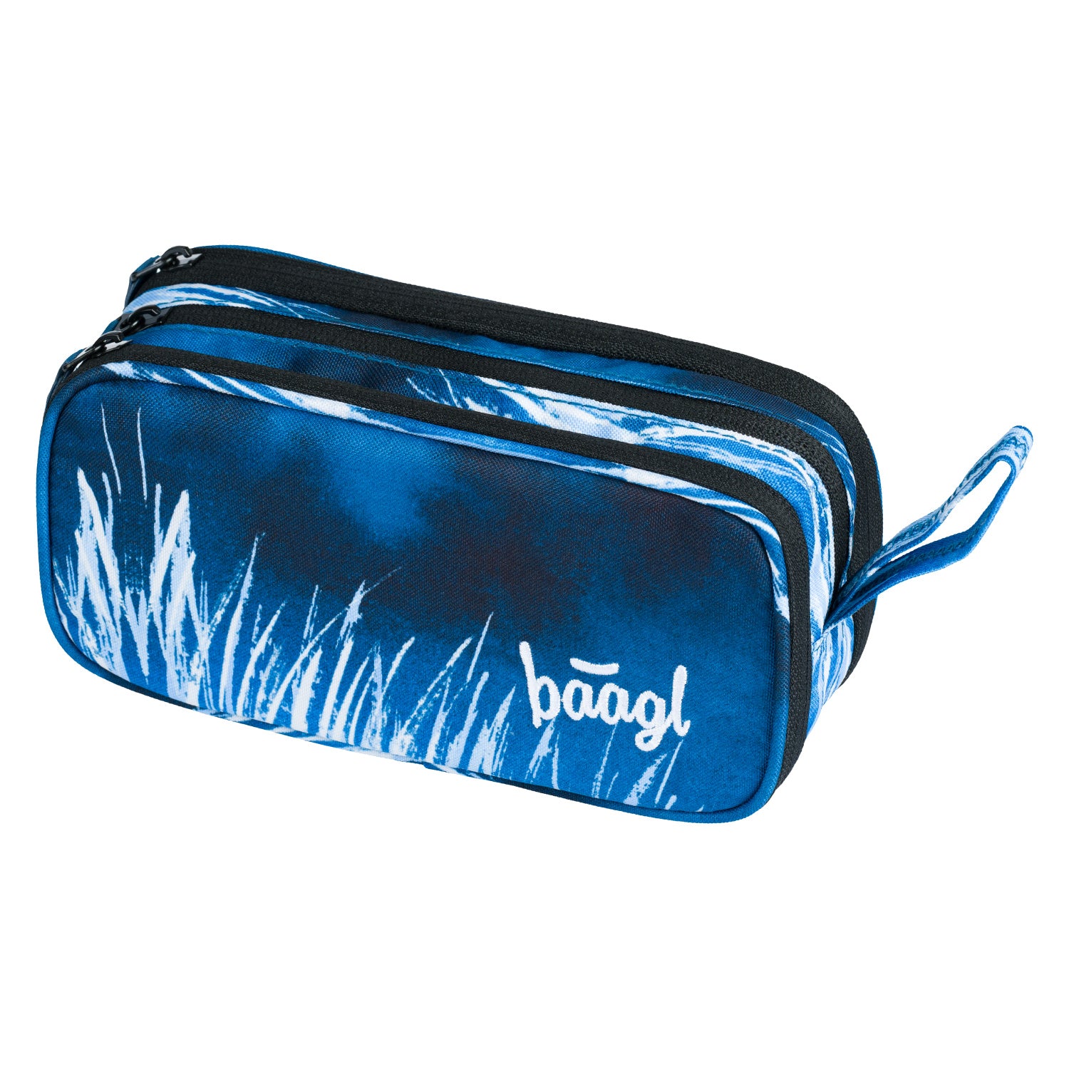 baagl-student-steel-tui-3-compartiments-gris-gar-on image 1