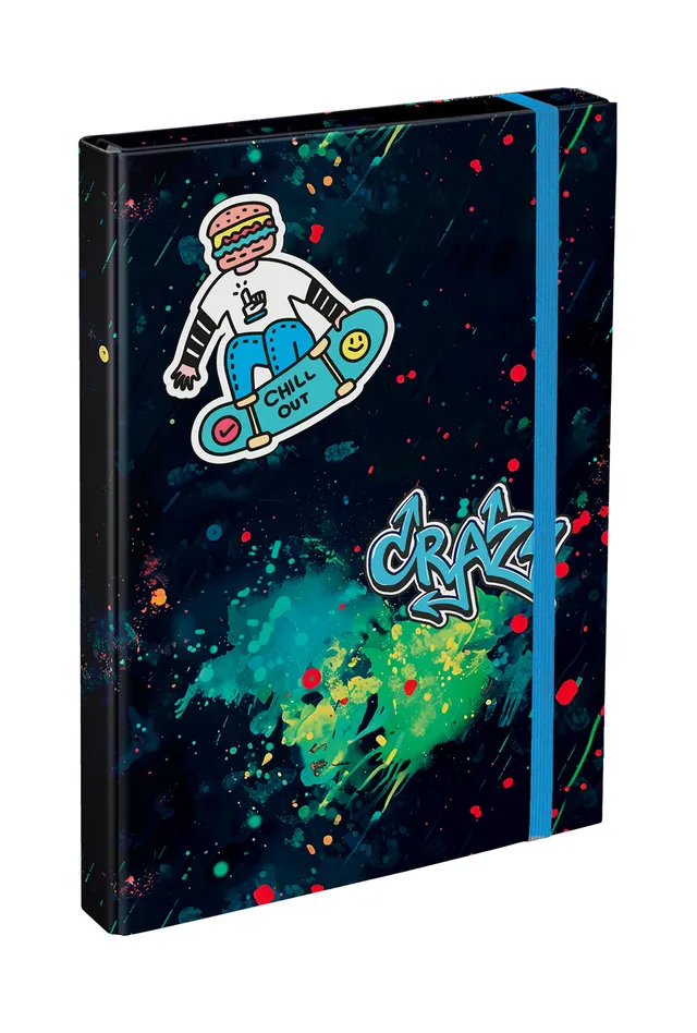 baagl-notebook-folders-a4-chill-chemise-lastique image 1