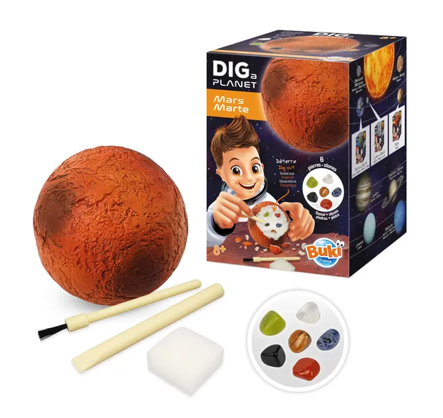 buki-espace-dig-planet-mars-kit-fouille-6-pierres-v-ritables image 1