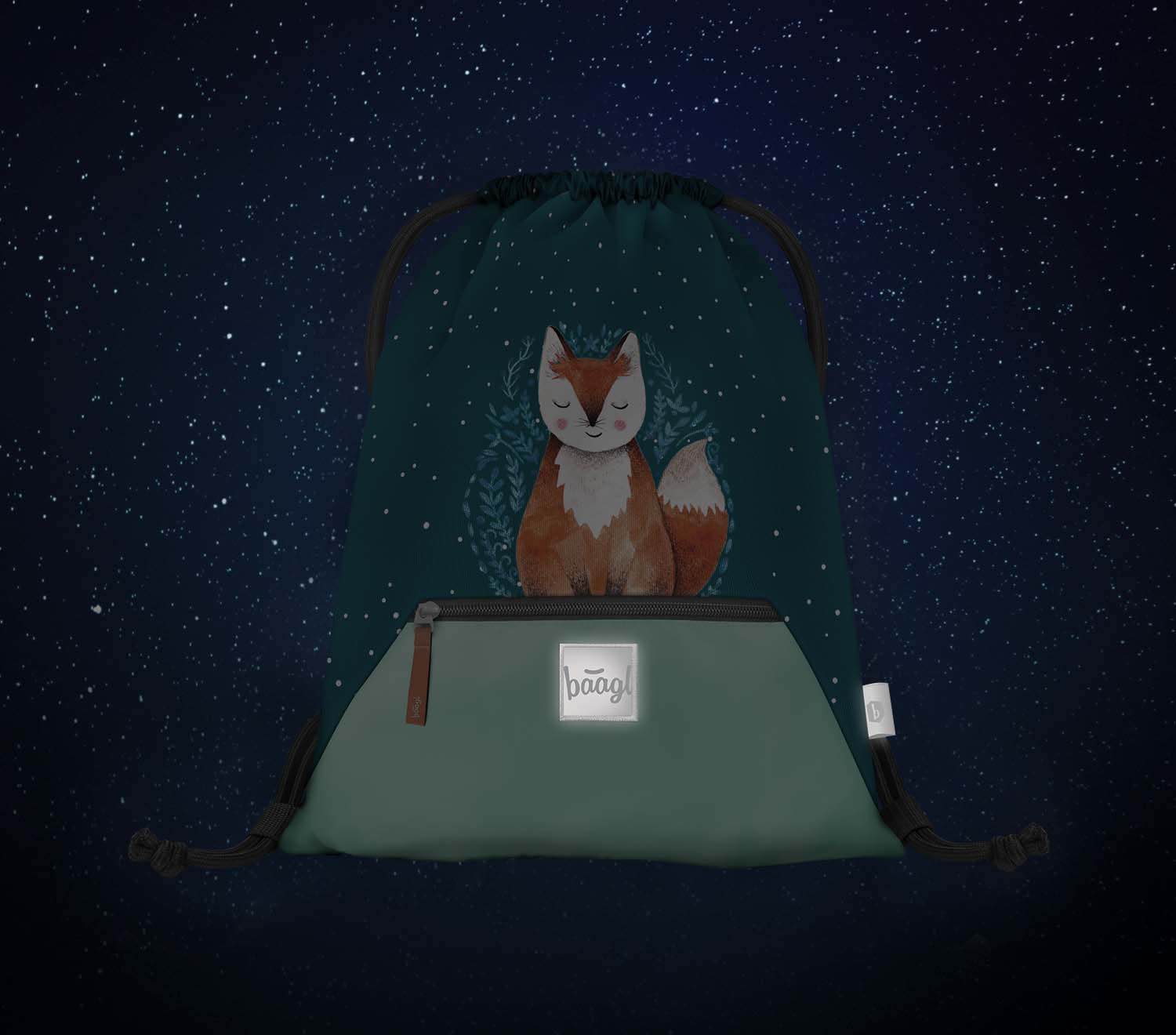 baagl-fox-sac-de-sport-renard-poche-zip image 4