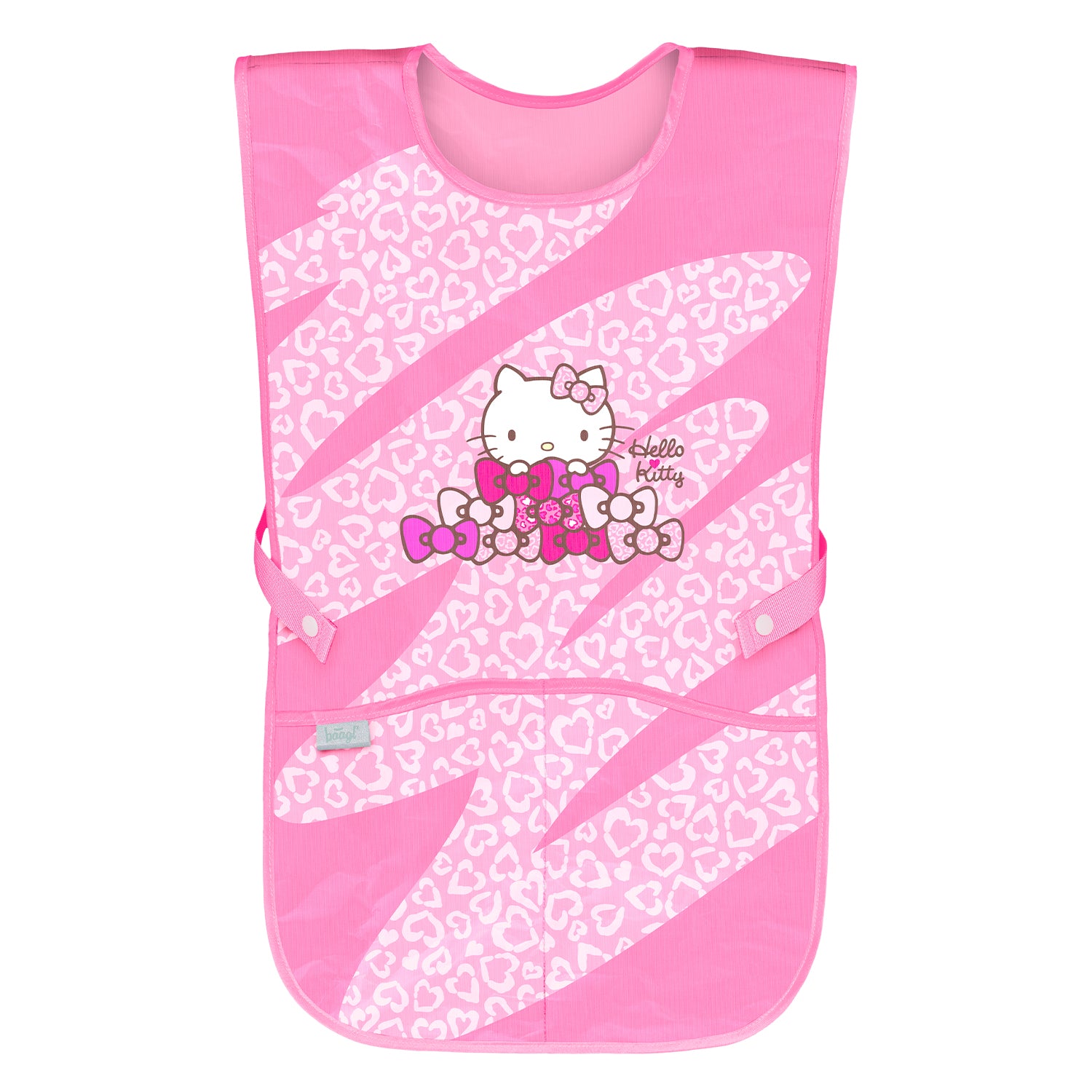 baagl-hello-kitty-sweet-leopard-tablier-enfant-lavable image 1