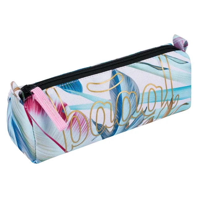 baagl-leafs-trousse-scolaire-zip-motif-feuilles image 1