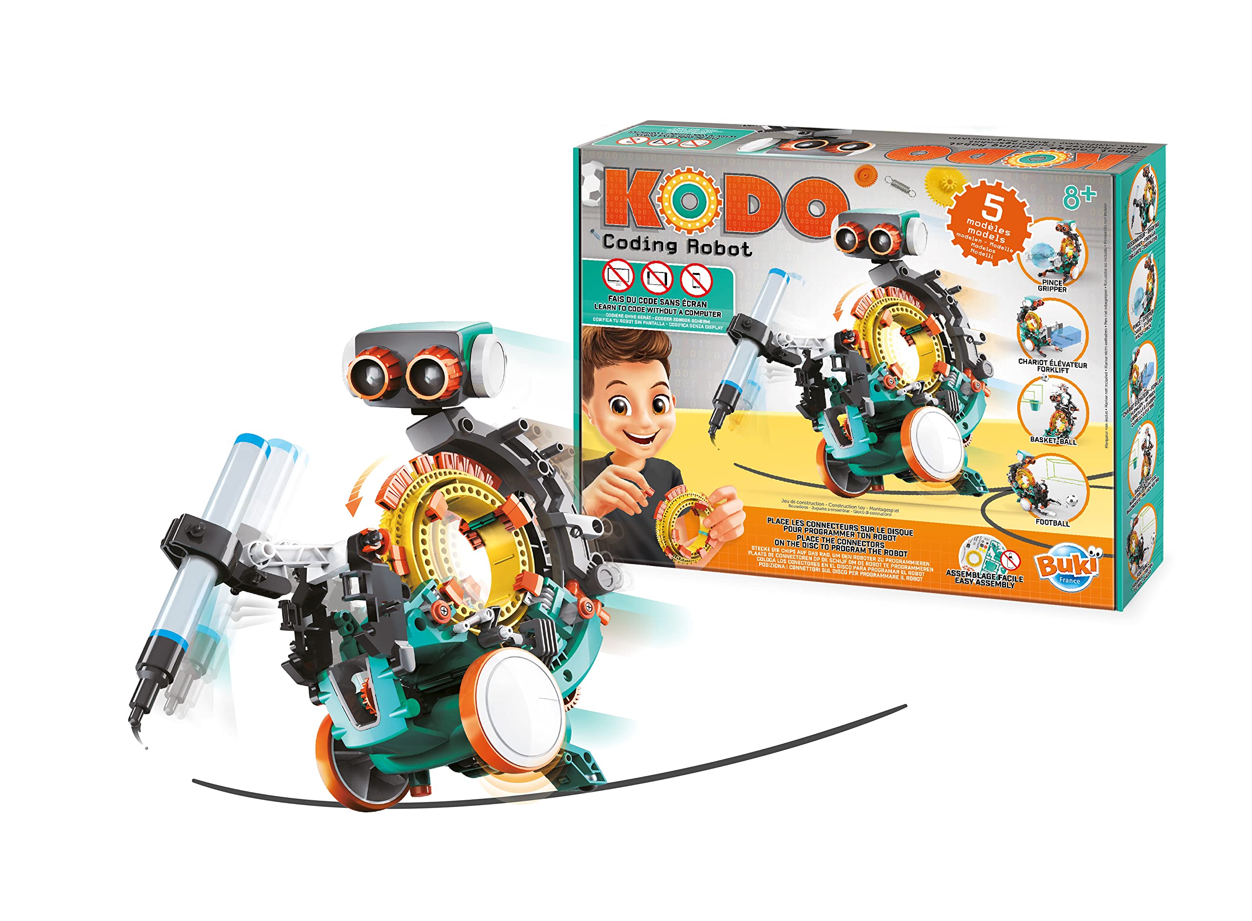 buki-7507-kodo-robot-codage-jeu-construction-programmable-8-ans image 4