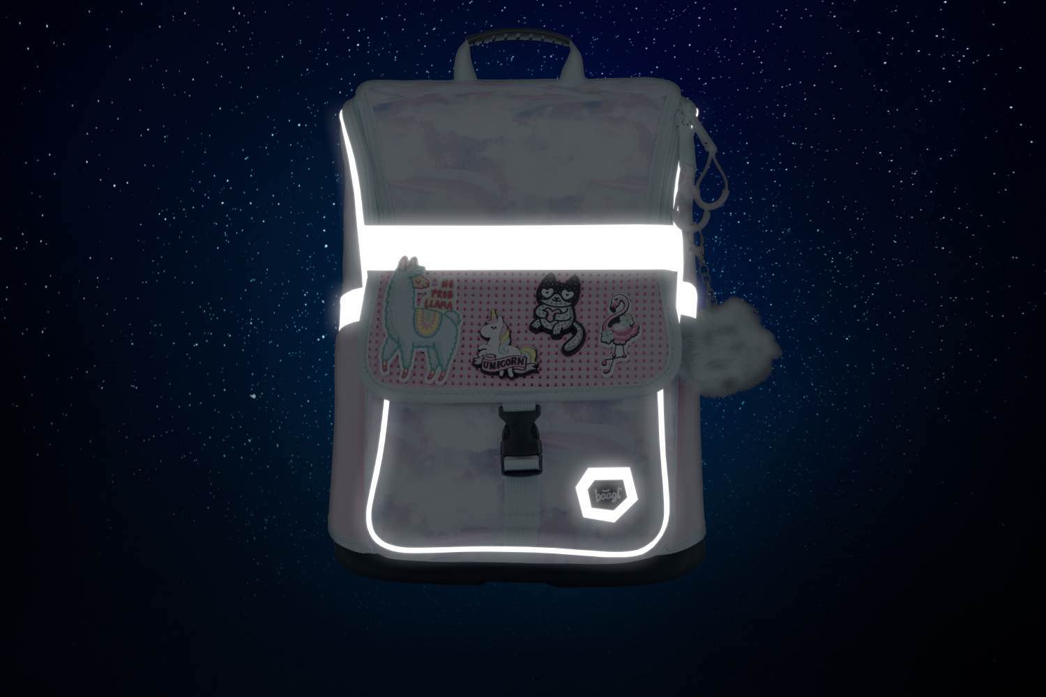 baagl-zippy-rainbow-diy-cartable-ergonomique-18-l-fille image 6