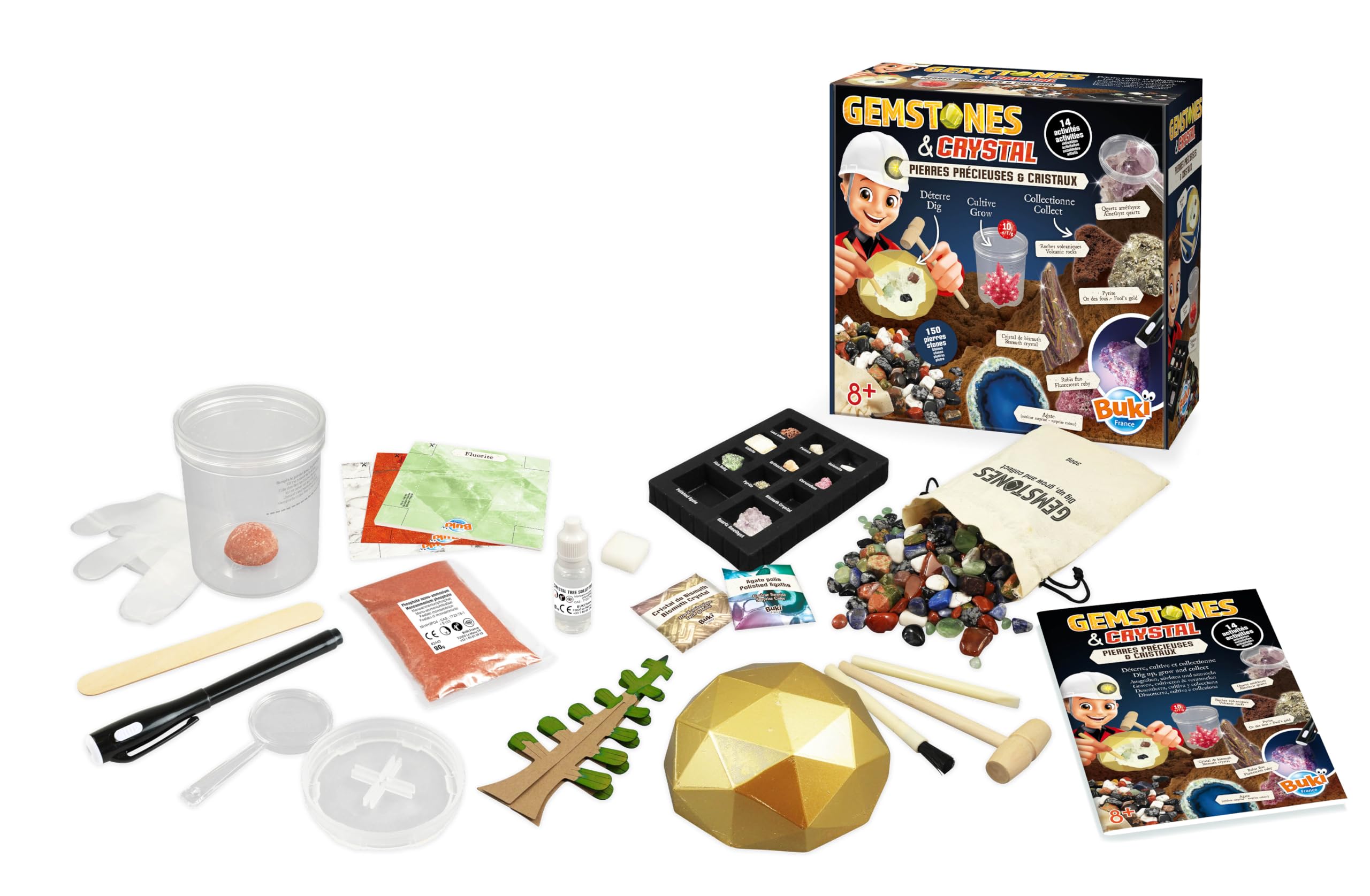 buki-science-pierres-pr-cieuses-coffret-cristaux-27-pierres image 2
