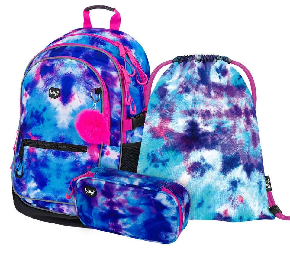 baagl-core-stellar-ensemble-cartable-3-pi-ces-25-l-fille image 1