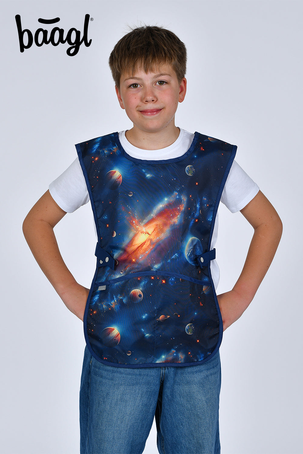 baagl-universe-tablier-enfant-poches-lavable image 5