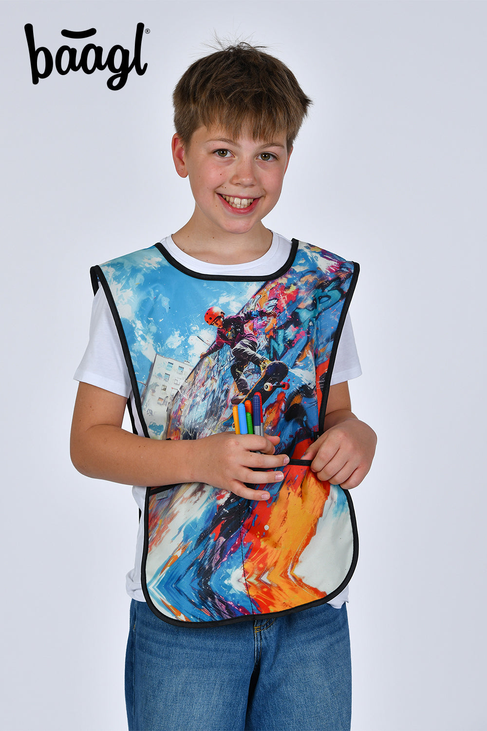 baagl-skatepark-tablier-enfant-cole-lavable-poches image 6