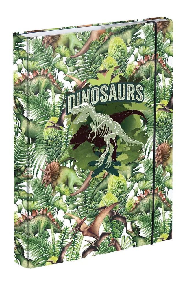 baagl-dinosaurs-chemise-lastiques-a5-dinosaures image 1