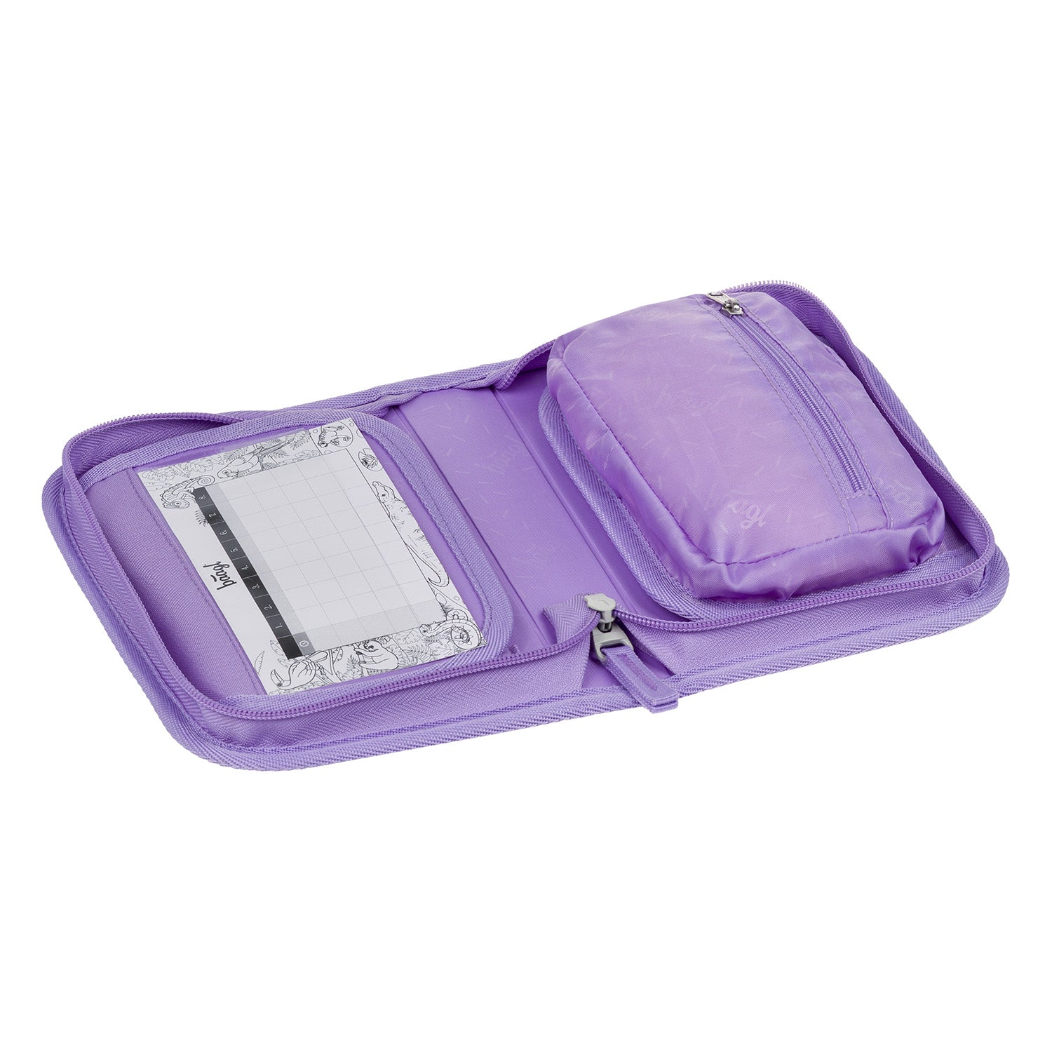 baagl-capybara-trousse-scolaire-1-compartiment-ykk image 4