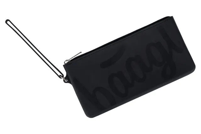 baagl-student-pencil-cases-pochette-silicone-black-noire image 1