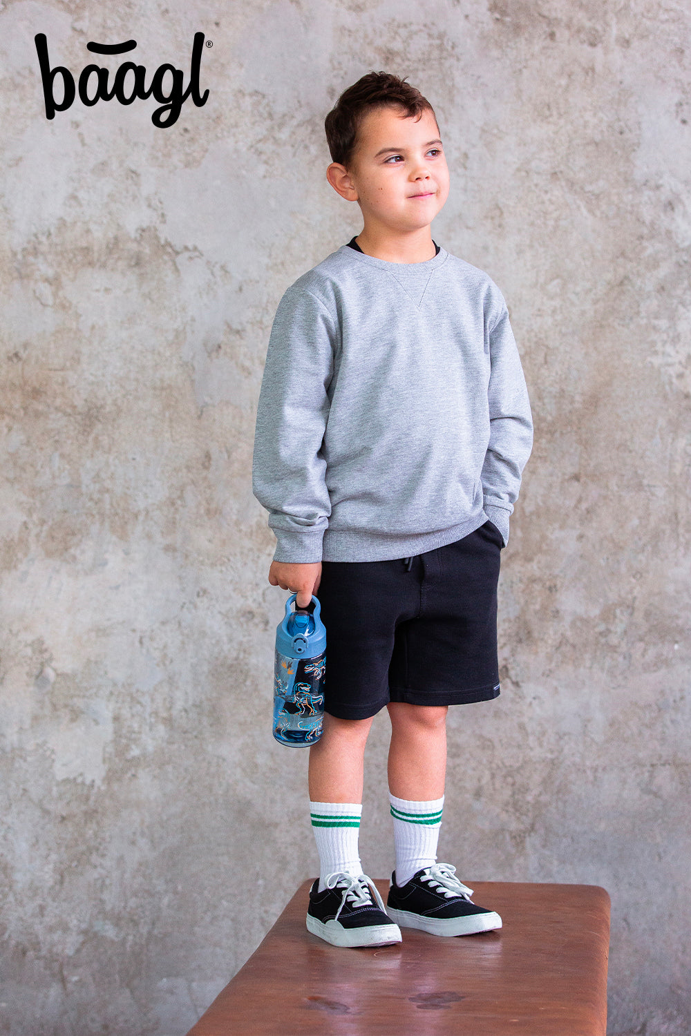baagl-drinking-bottles-dino-gourde-enfant-500-ml image 6