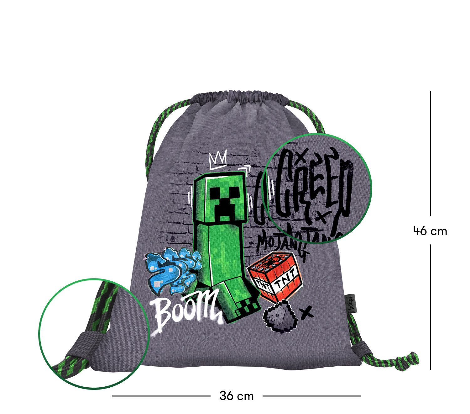 baagl-gym-sacks-minecraft-tnt-sac-gym-enfant image 3