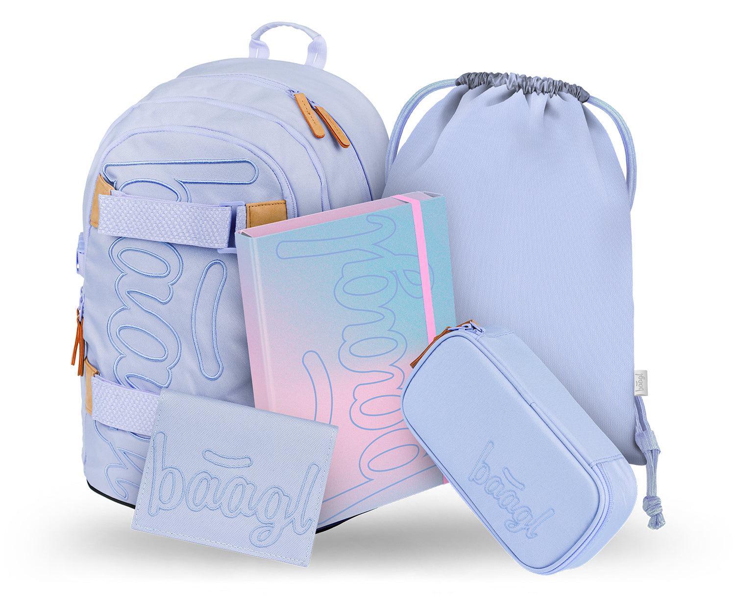 baagl-skate-lilac-ii-ensemble-scolaire-4-pi-ces-25-l image 1