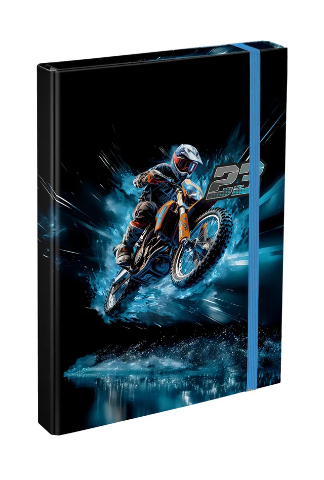 baagl-motor-bike-chemise-a4-lastique-moto-gar-on image 1