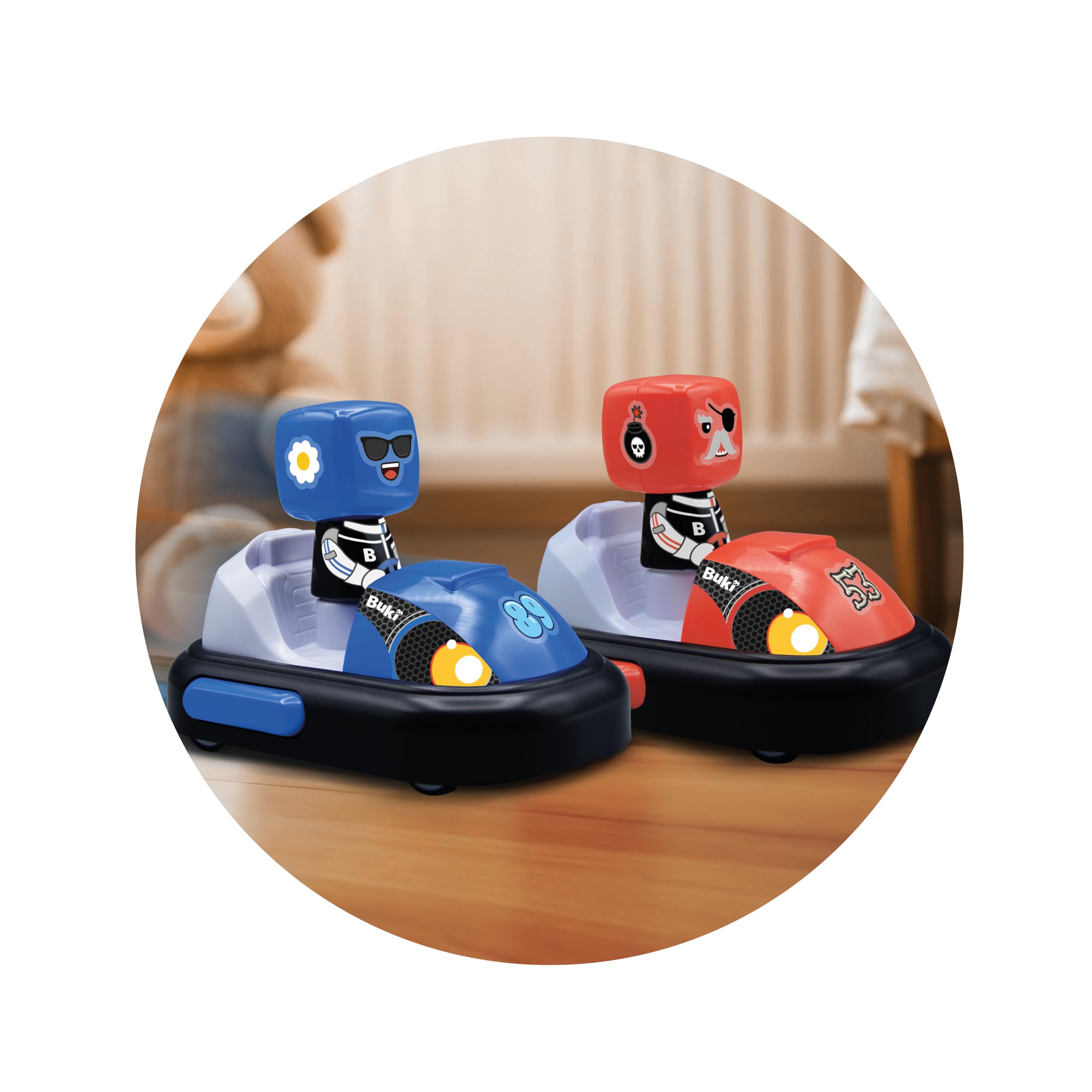 buki-radiocommand-s-37296-pack-2-karts-rc-rouge-bleu-6-ans image 5