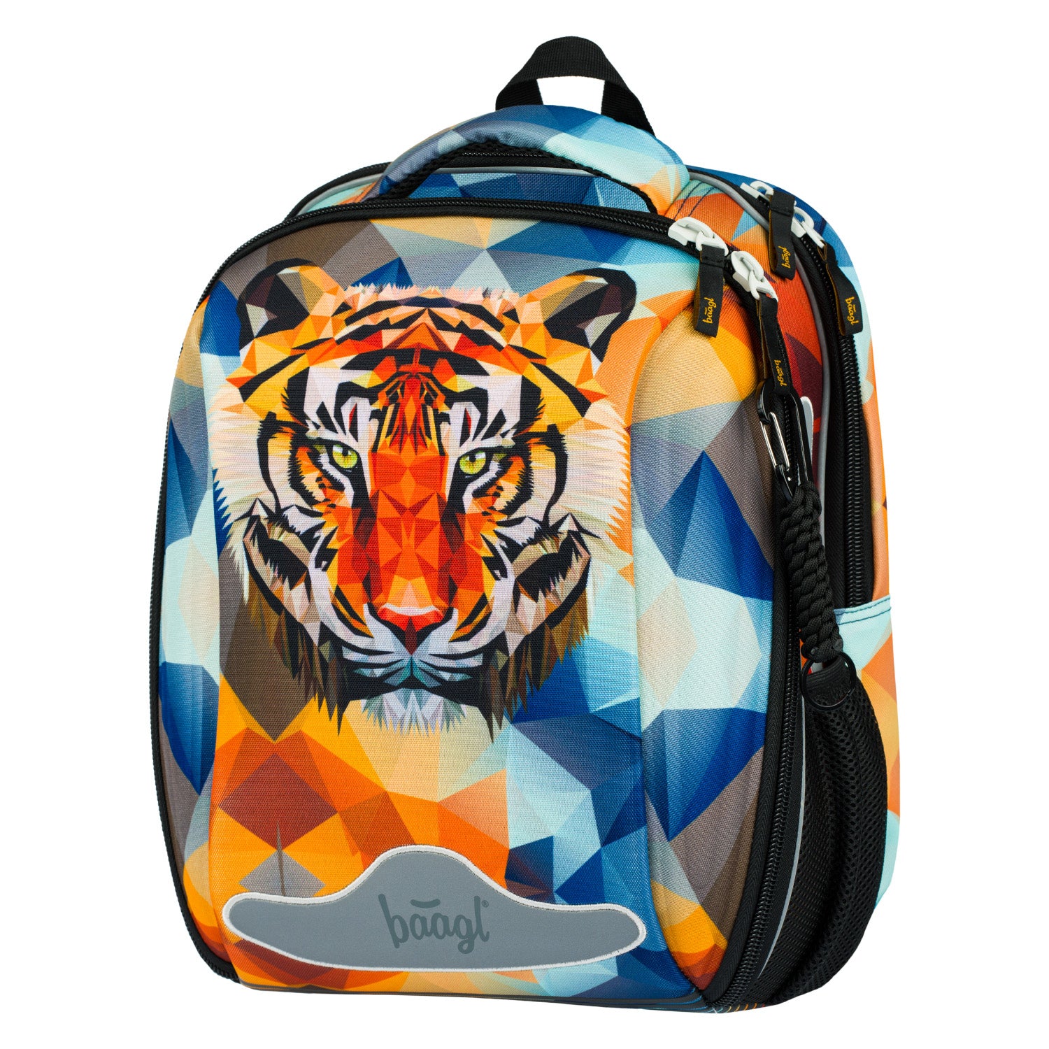 baagl-shelly-wild-tiger-ensemble-scolaire-cartable-23l-cp image 3