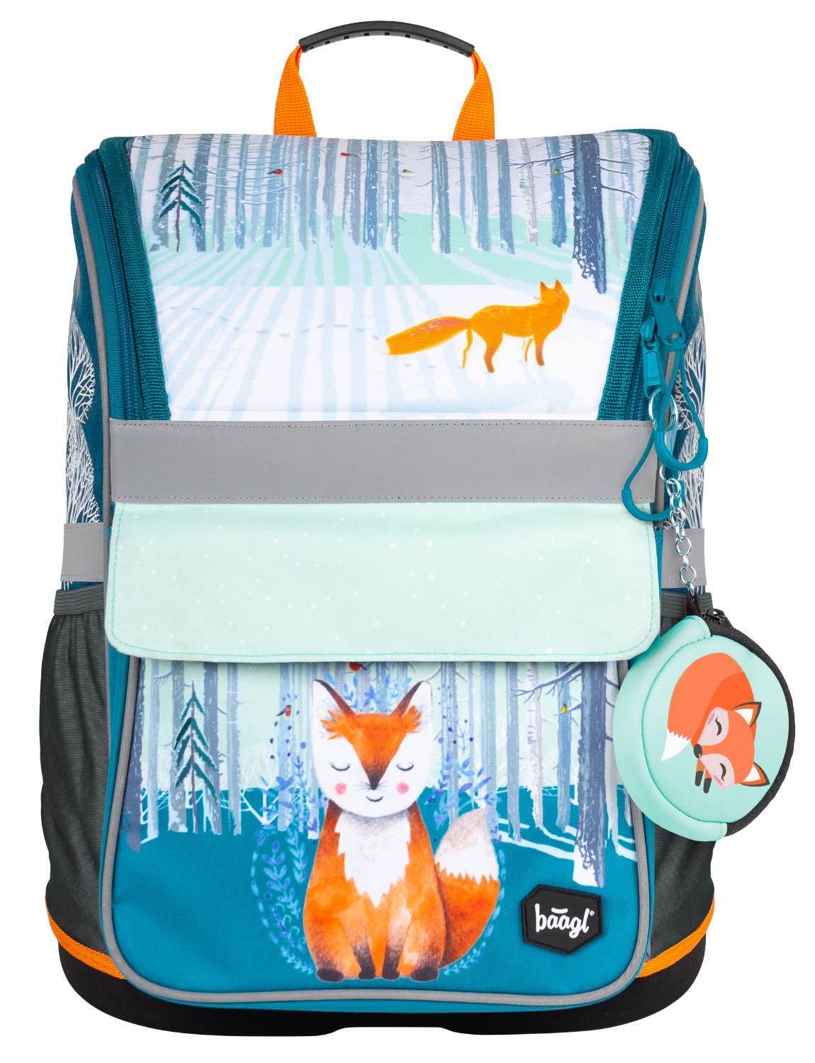 baagl-zippy-foxie-cartable-rigide-17-l-renard image 1