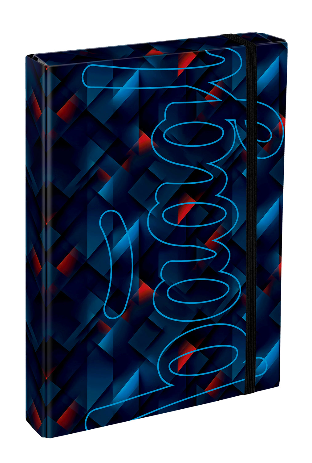 baagl-notebook-chemise-a4-jumbo-indigo-lastique image 1