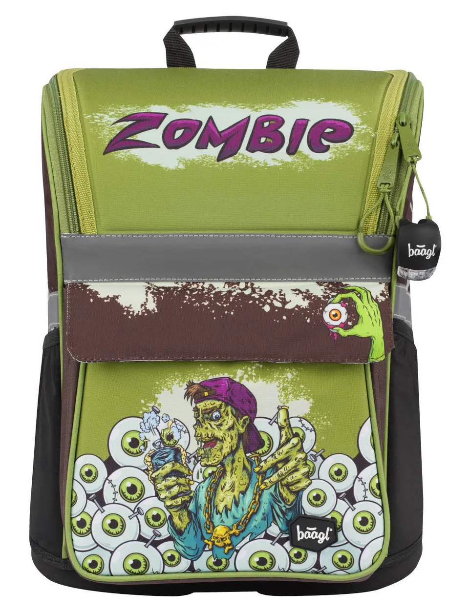 baagl-zippy-zombie-cartable-scolaire-17-l-ergonomique-imperm-able image 1