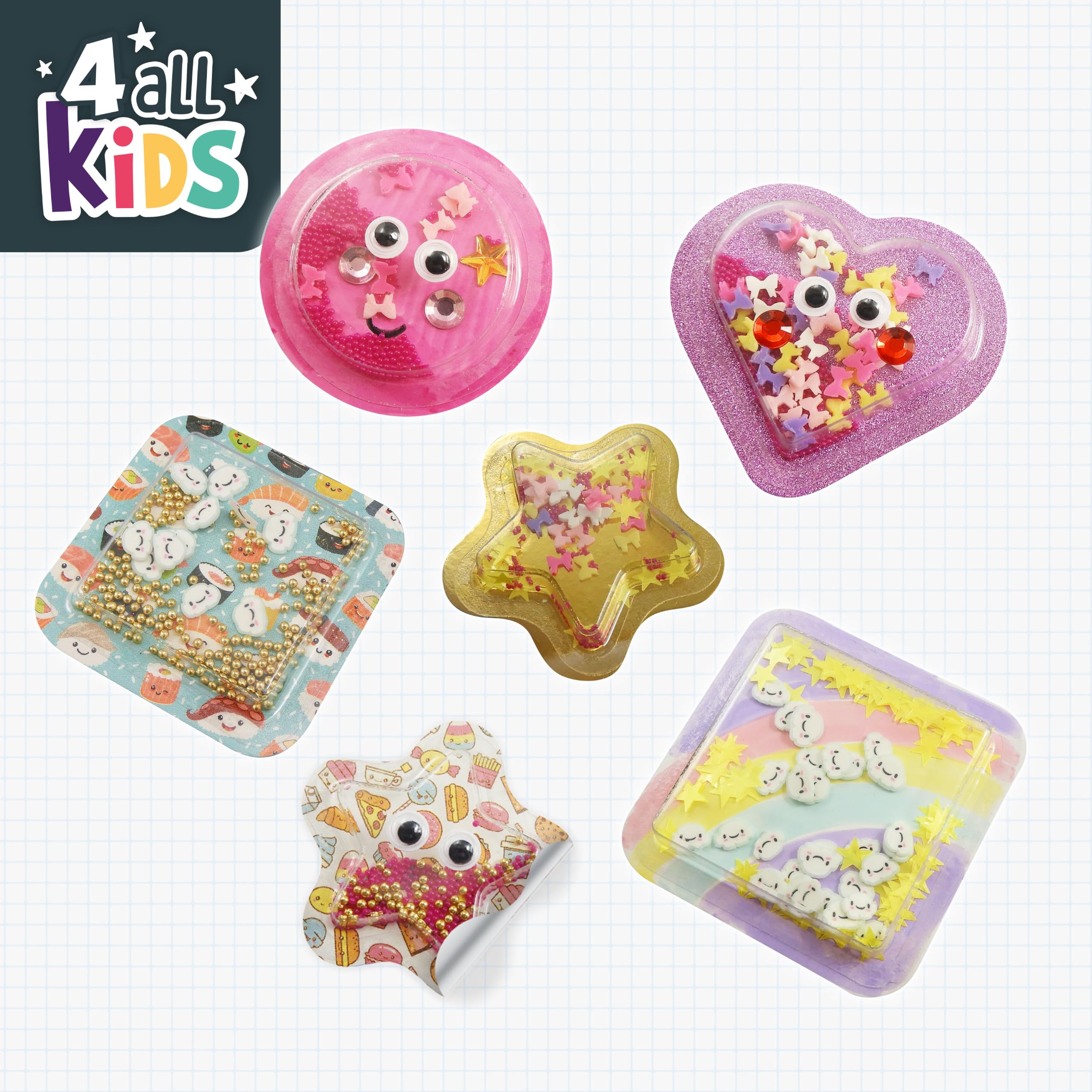 buki-fk026-autocollants-3d-kawaii-stickers-enfants-x10 image 3