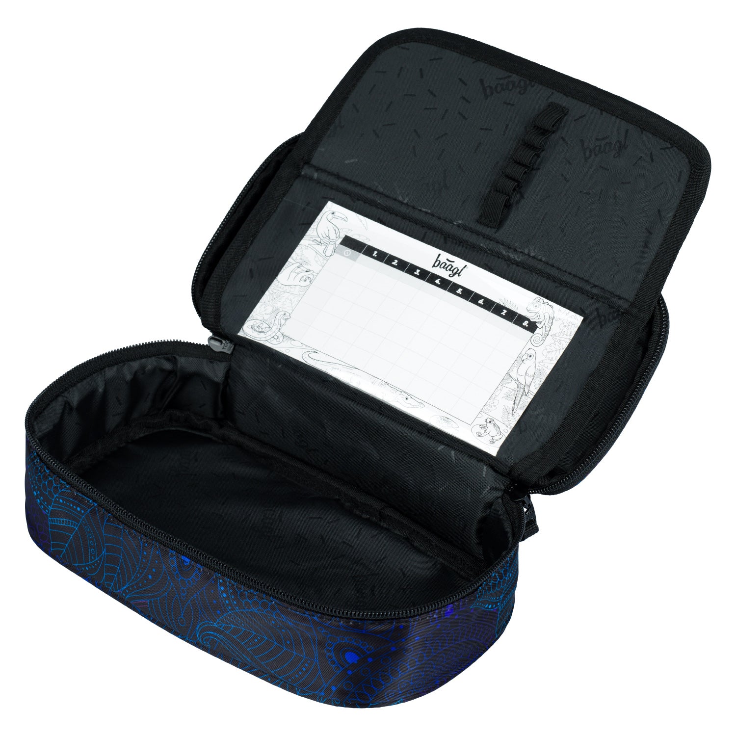 baagl-zen-trousse-scolaire-tui-rigide-vide-ykk image 2