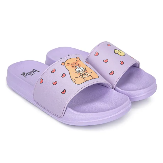 baagl-chaussons-enfant-kapybara-pantoufles-taille-33 image 1