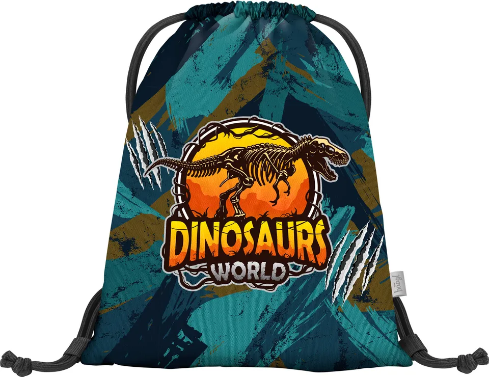 baagl-dinosaurs-world-sac-gym-enfant-mousqueton-dino image 1