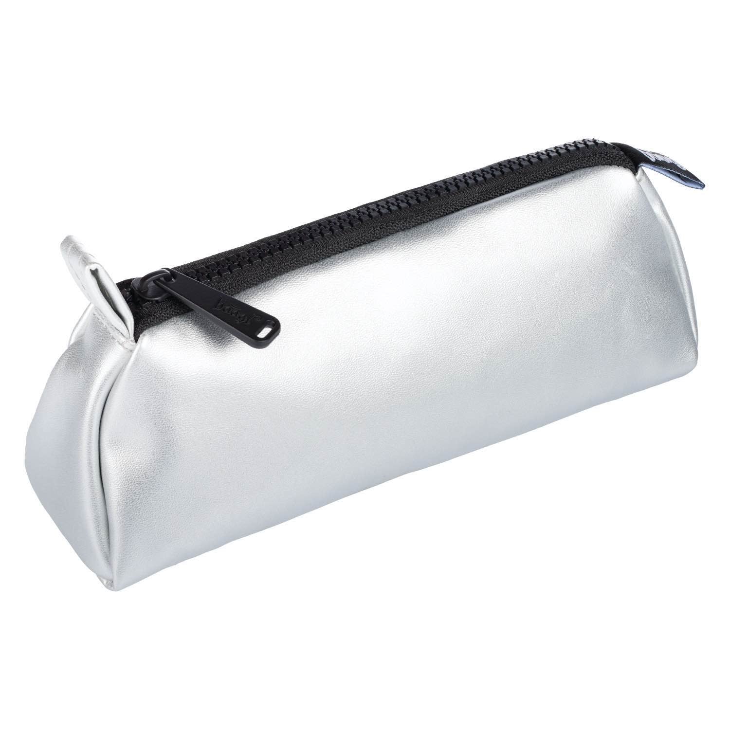 baagl-silver-trousse-tui-basique-argent image 1