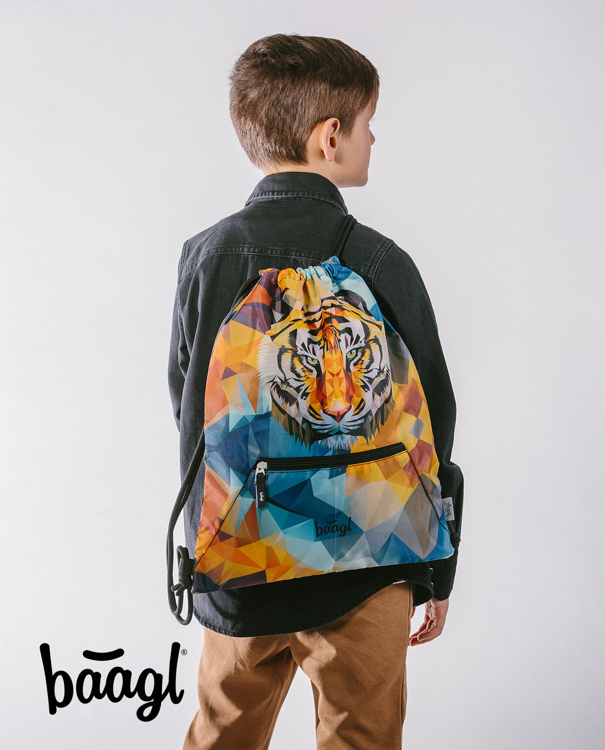 baagl-gym-sack-tiger-sac-de-gym-poche-zipp-e-tigre image 4