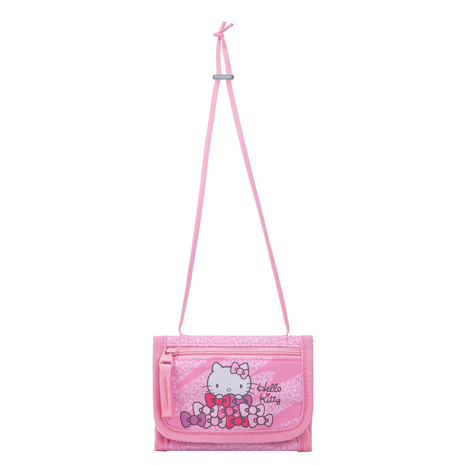 baagl-portemonnaie-hello-kitty-sweet-leopard-velcro image 1