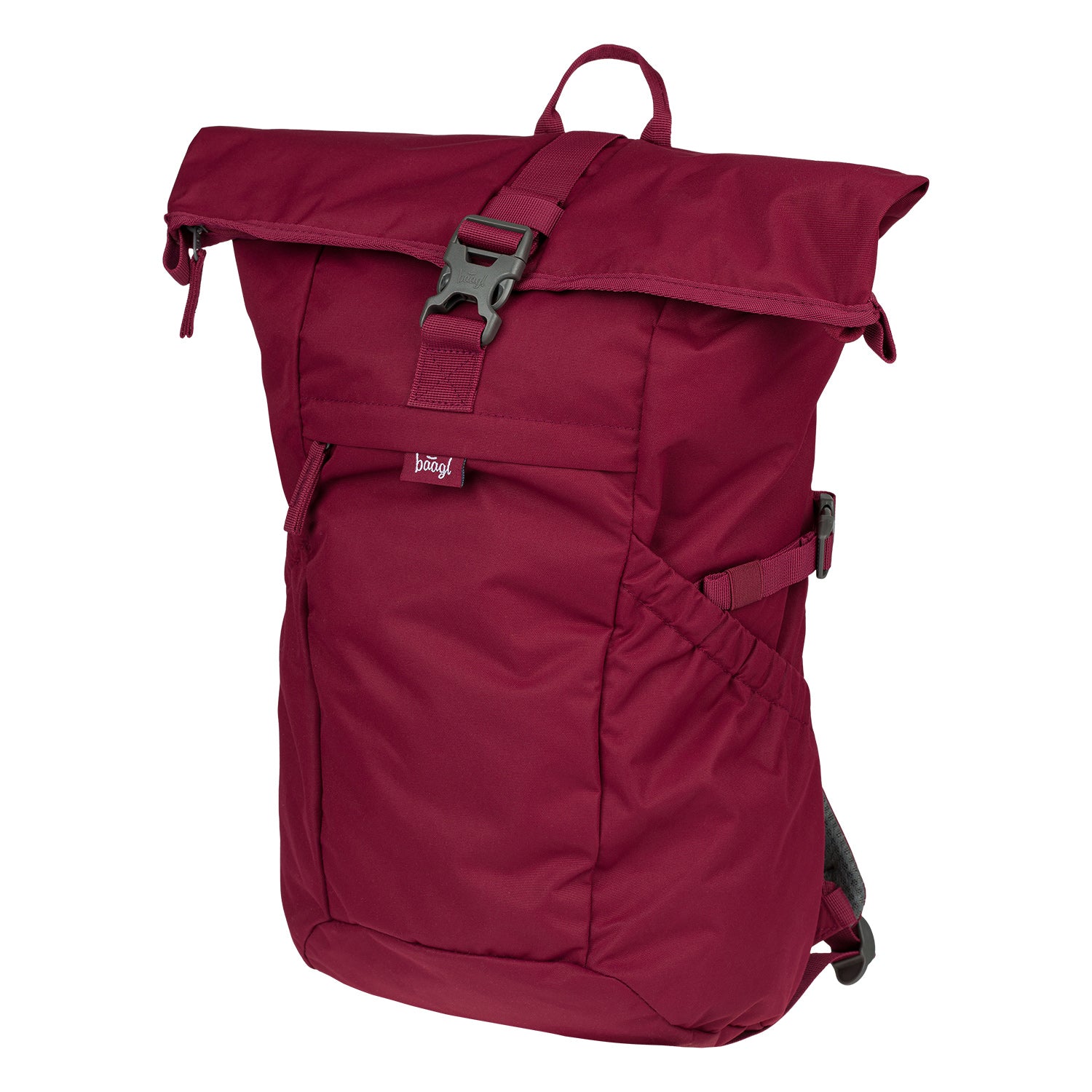 baagl-roll-sac-dos-burgundy-bordeaux-29-l-recycl image 2
