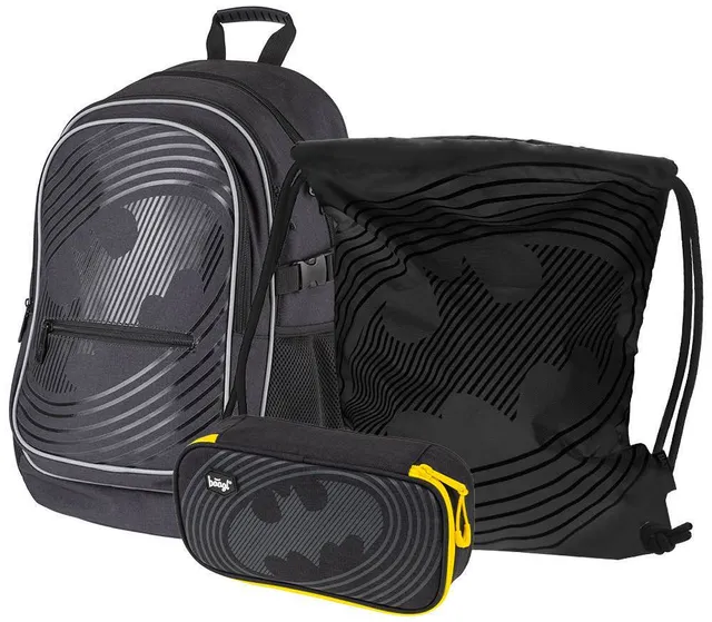 baagl-core-batman-ensemble-scolaire-3-pi-ces-cartable image 1