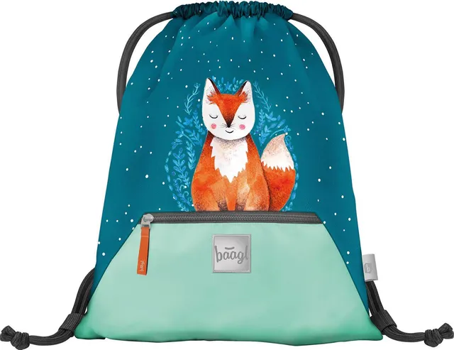 baagl-fox-sac-de-sport-renard-poche-zip image 1