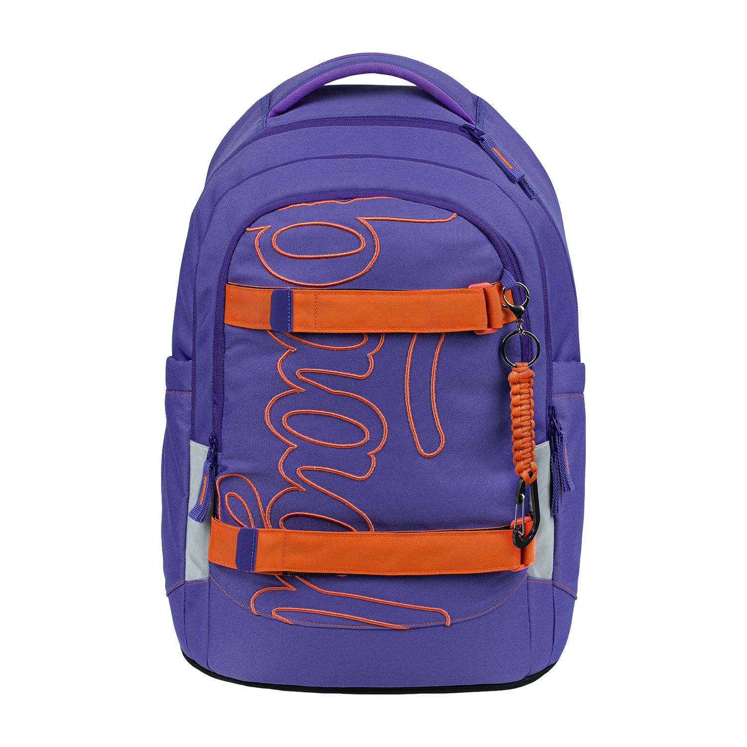 baagl-skate-max-orange-sac-dos-scolaire-3-compartiments image 1