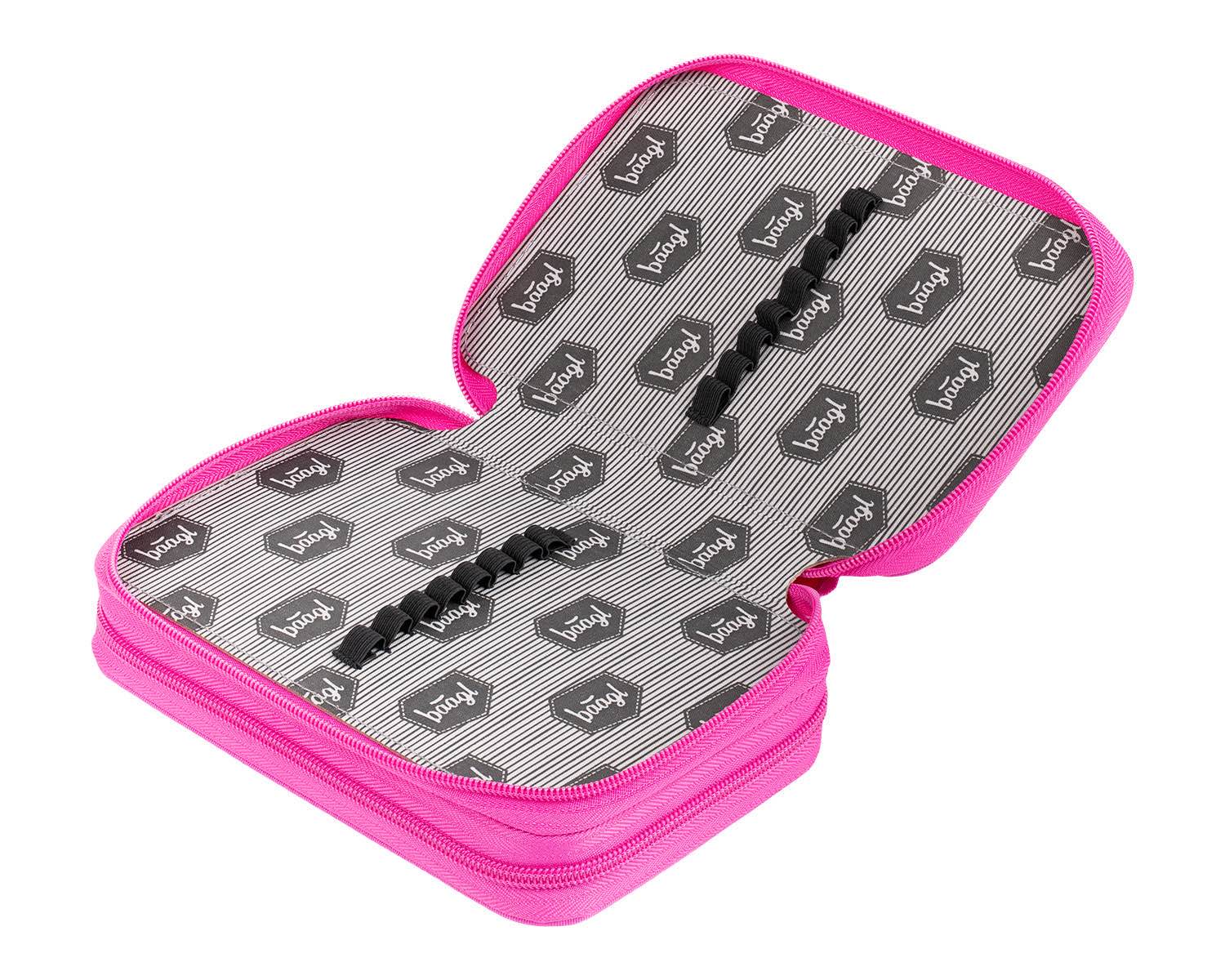 baagl-logo-pink-trousse-double-compartiment-rose image 3