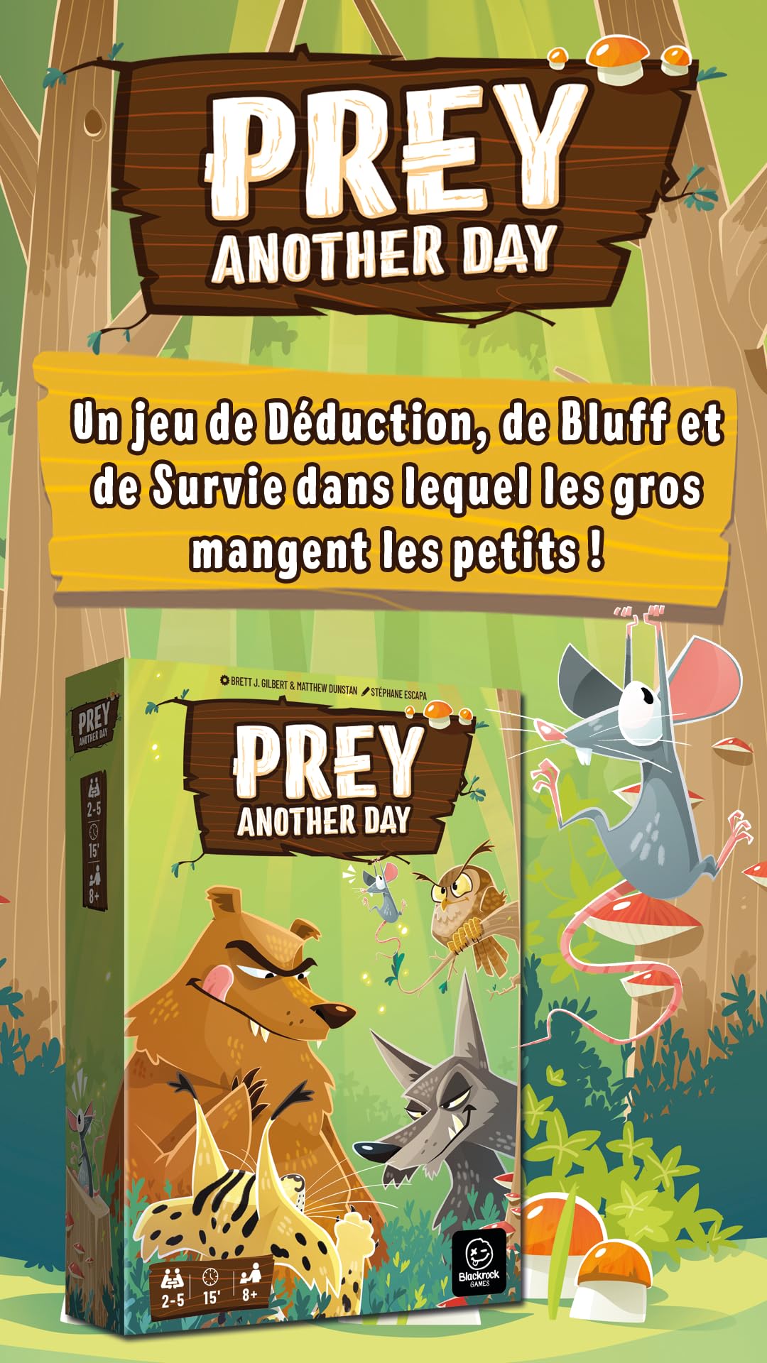 blackrock-games-prey-another-day-jeu-cartes-bluff-animaux-8-ans image 3