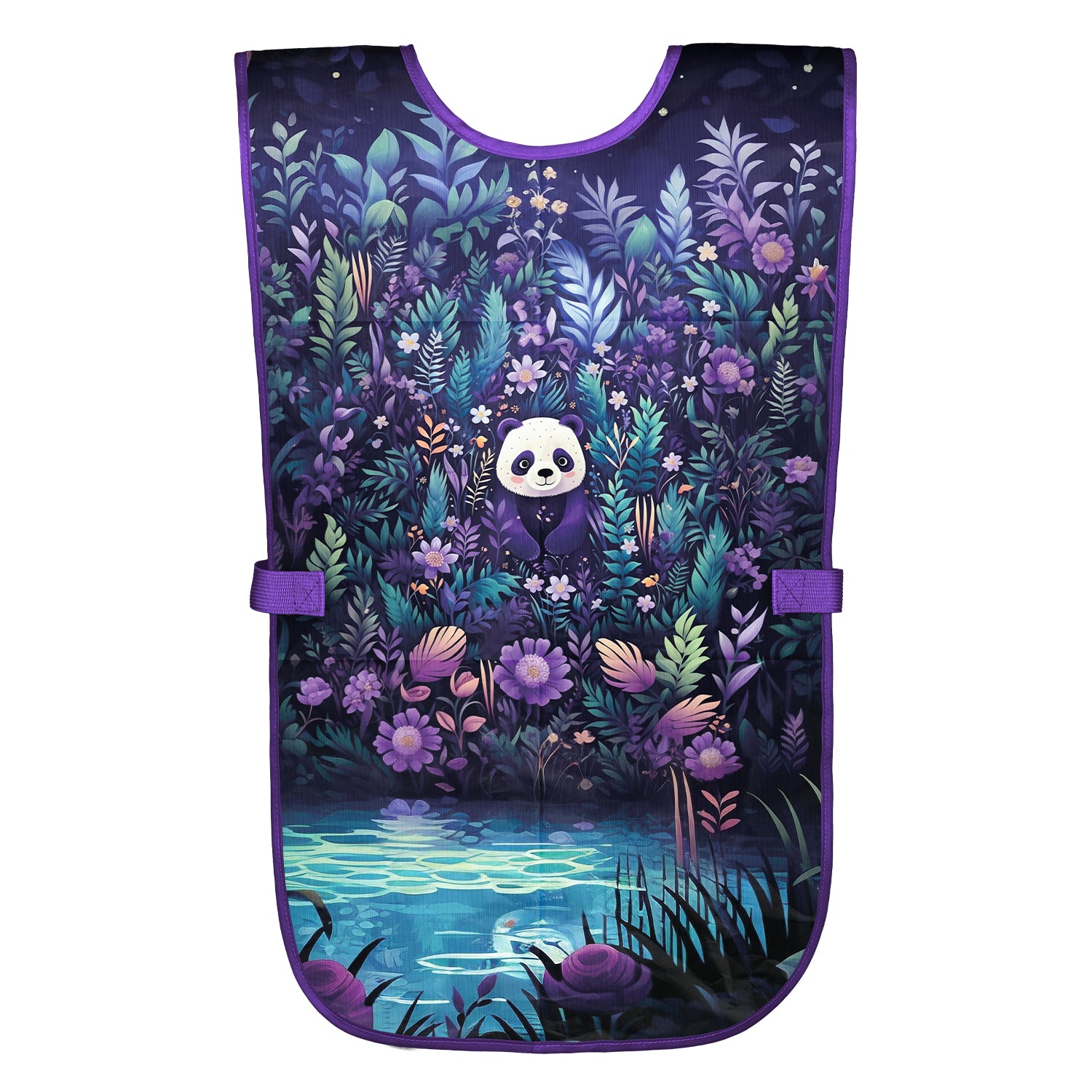 baagl-tablier-enfant-jungle-panda-lavable image 2