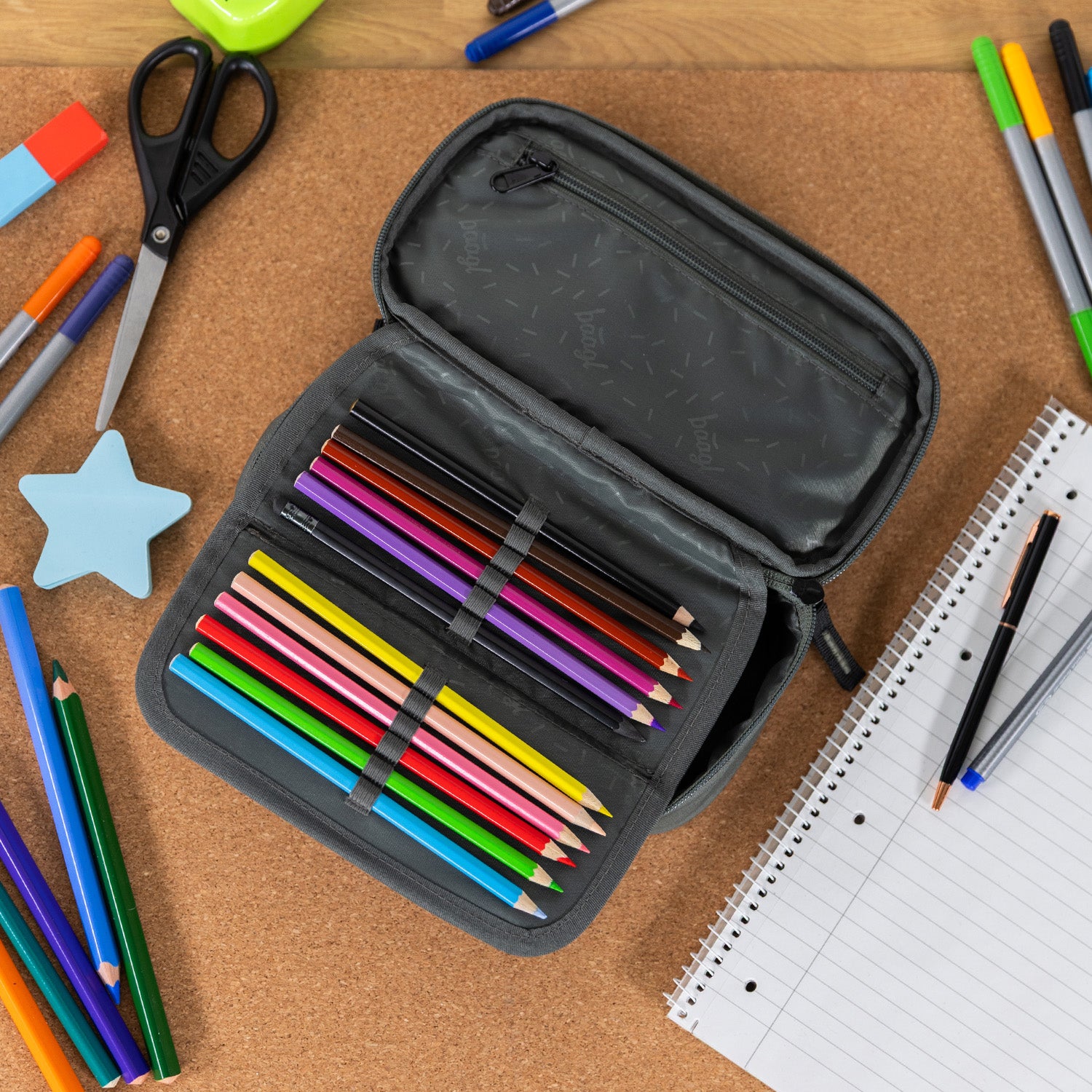 baagl-grove-trousse-scolaire-rigide-recycl-e-ykk-vide image 6