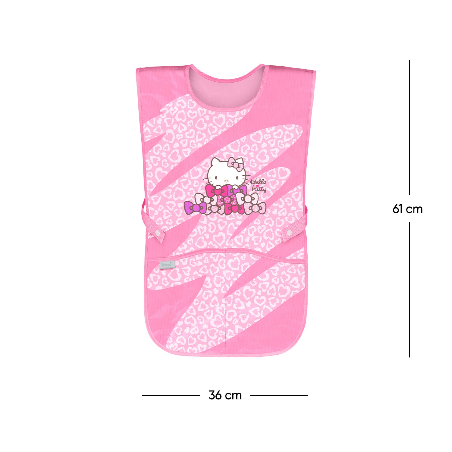 baagl-hello-kitty-sweet-leopard-tablier-enfant-lavable image 4