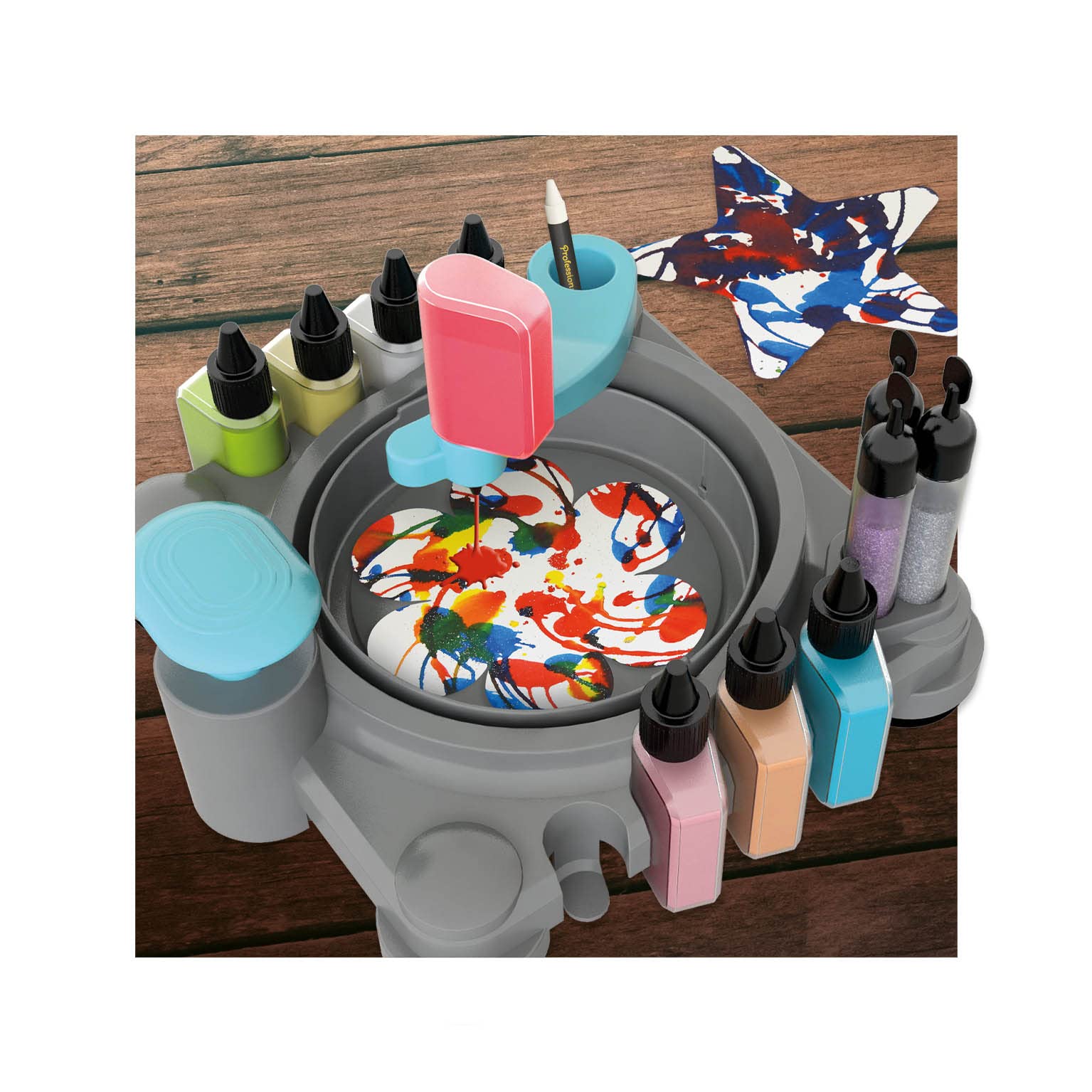 buki-5430-professional-studio-spin-art-atelier-peinture-noir image 4
